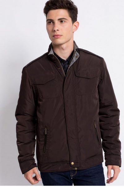 Куртка слегка  утепленная с гладкого материала коллекции THE GREAT OUTDOOR RW16-KUM400
