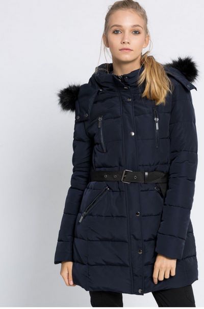 Куртка жіноча утеплена з капюшоном колекції INVERNESS RW16-KPD603