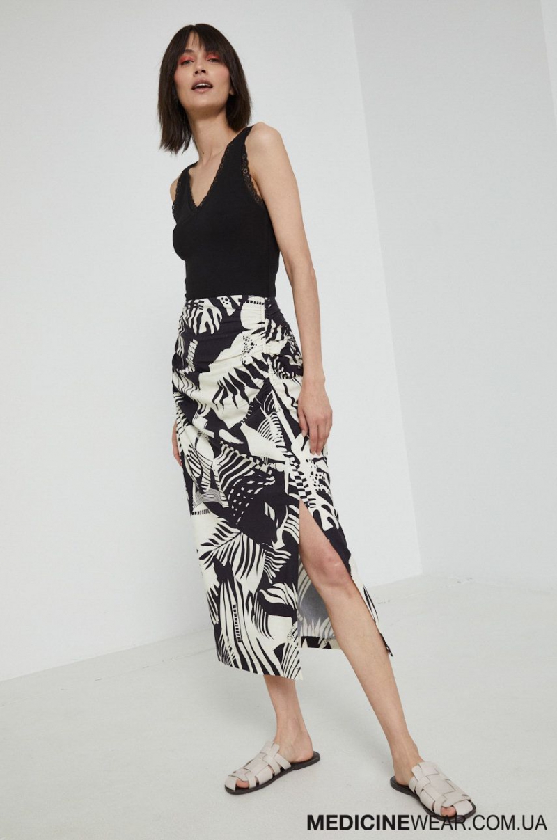 Спідниця жіноча з домішкою льону MEDICINE RS22-SDDC05
