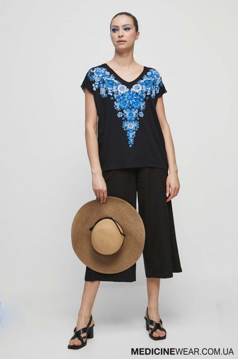 Штаны женские льняные MEDICINE RS23-SPDA03