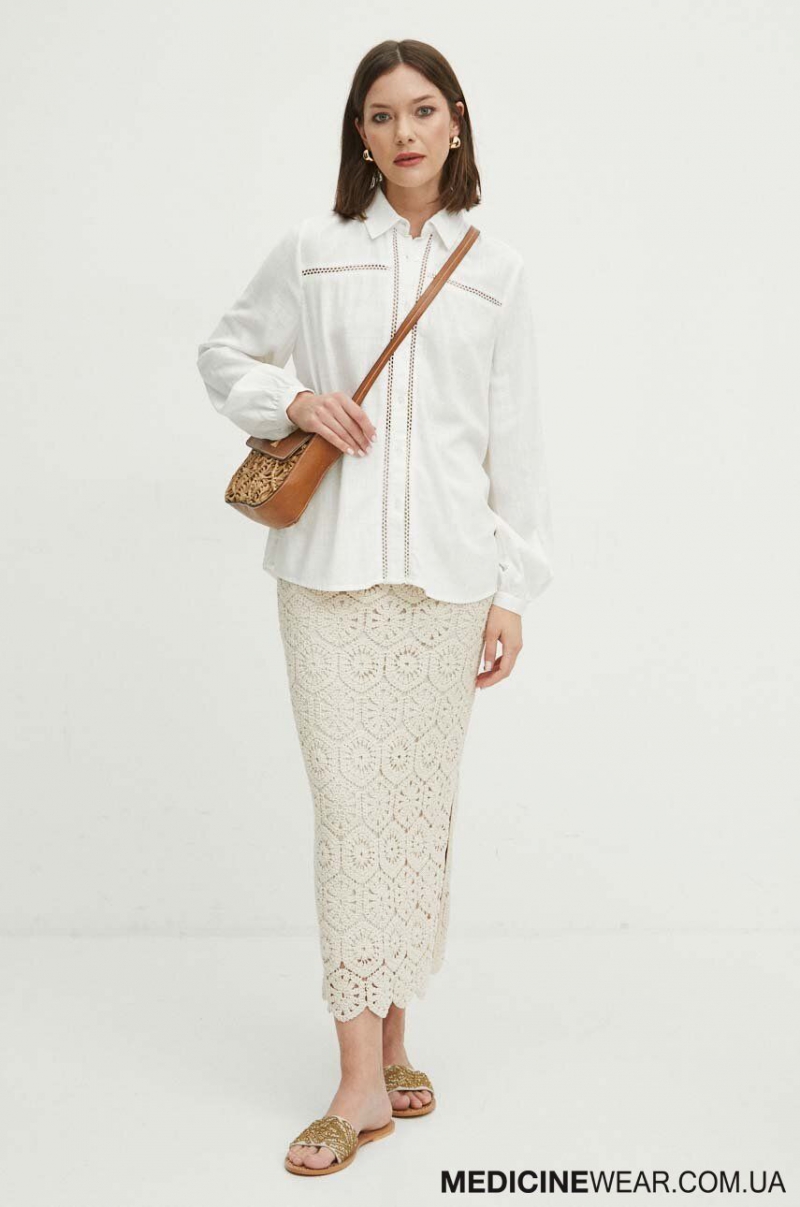 Сорочка жіноча з домішкою льону MEDICINE  RS24-KDD600