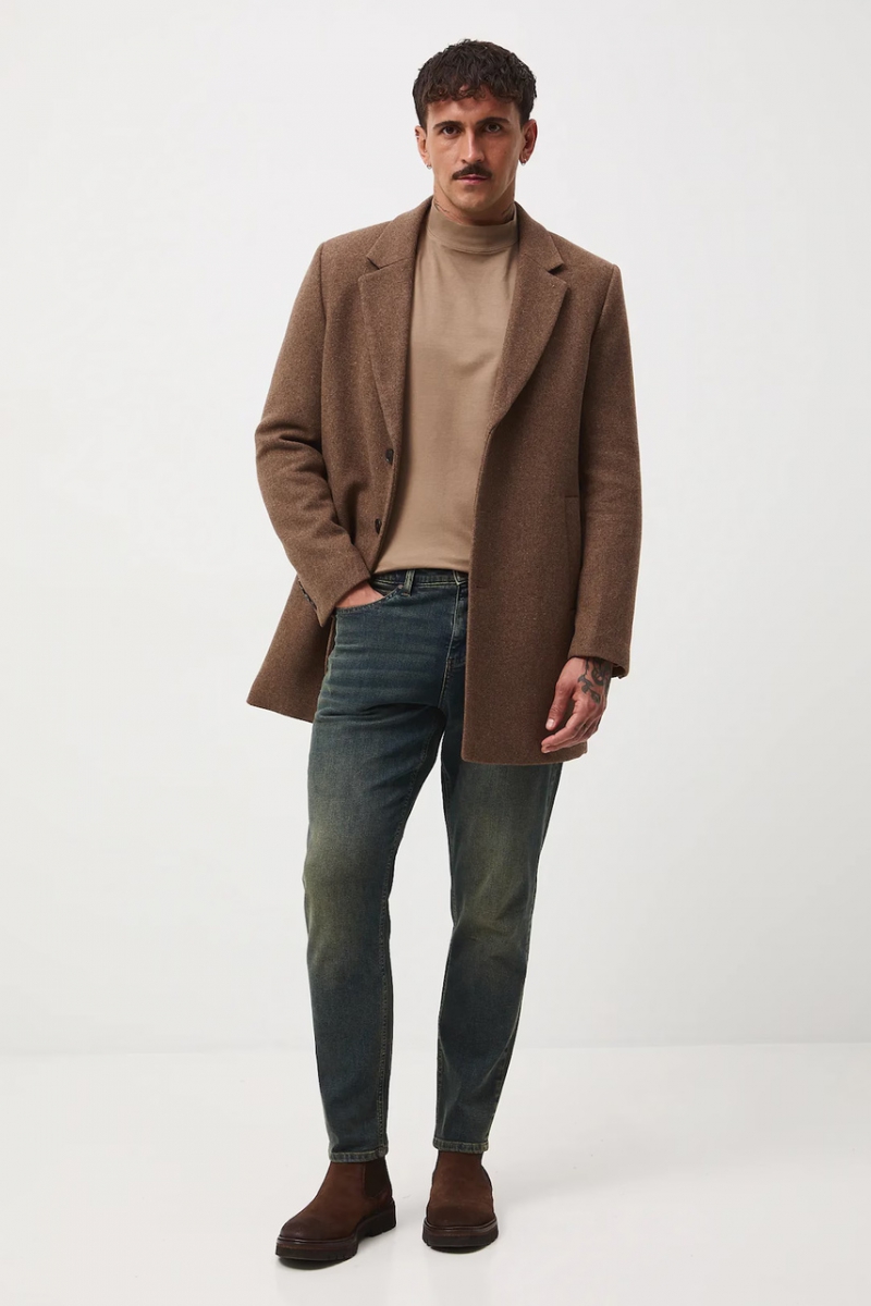 Пальто чоловіче з домішкою вовни MEDICINE RW25-KPM506