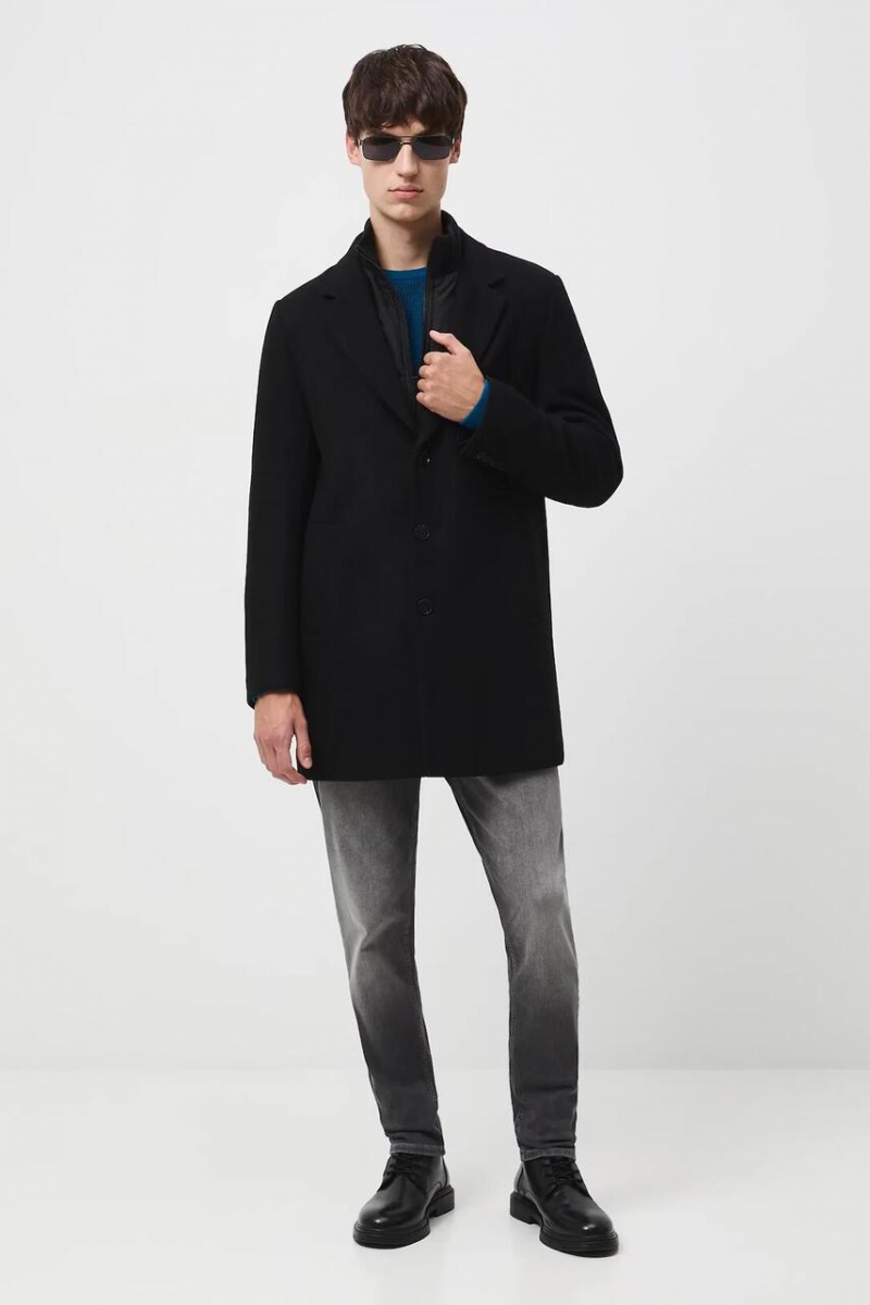 Пальто чоловіче з домішкою вовни MEDICINE RW25-KPM506